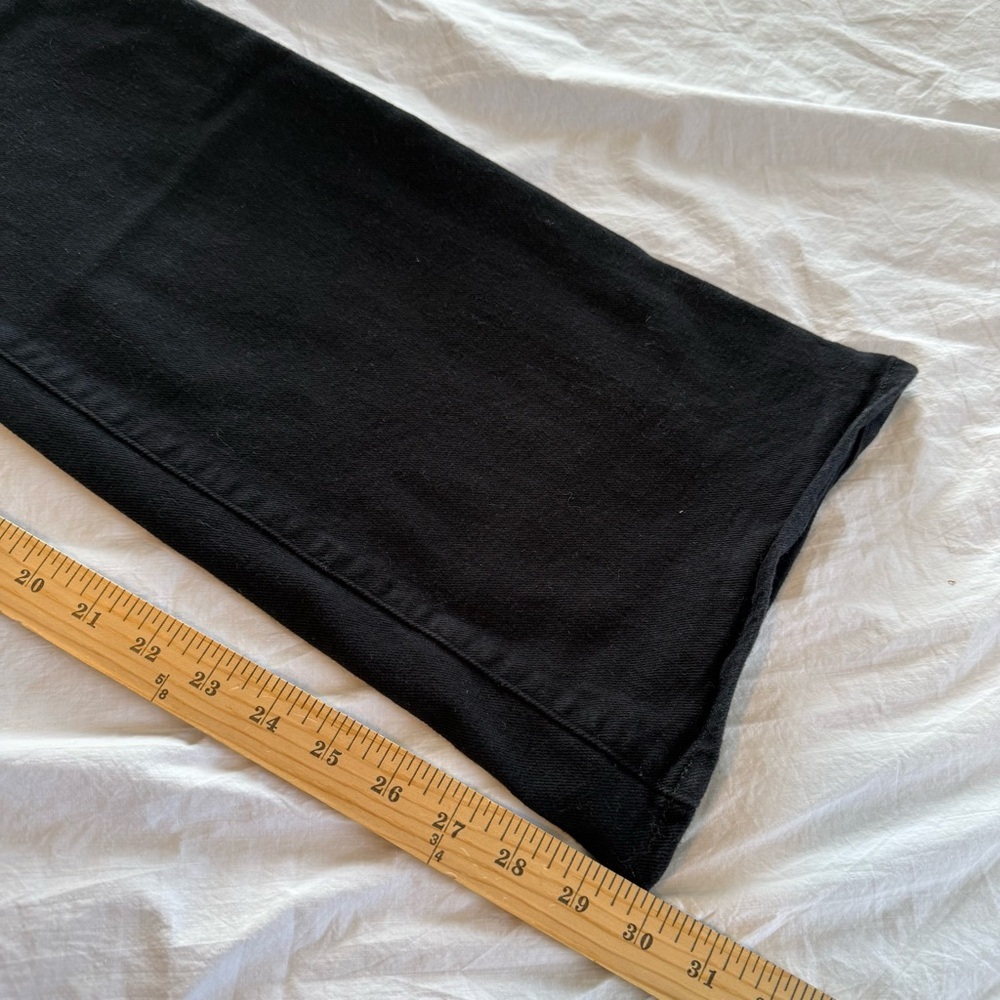 Express Curvy Boot Mid Rise Classic Black Denim, Size 14R - Picture 10 of 10